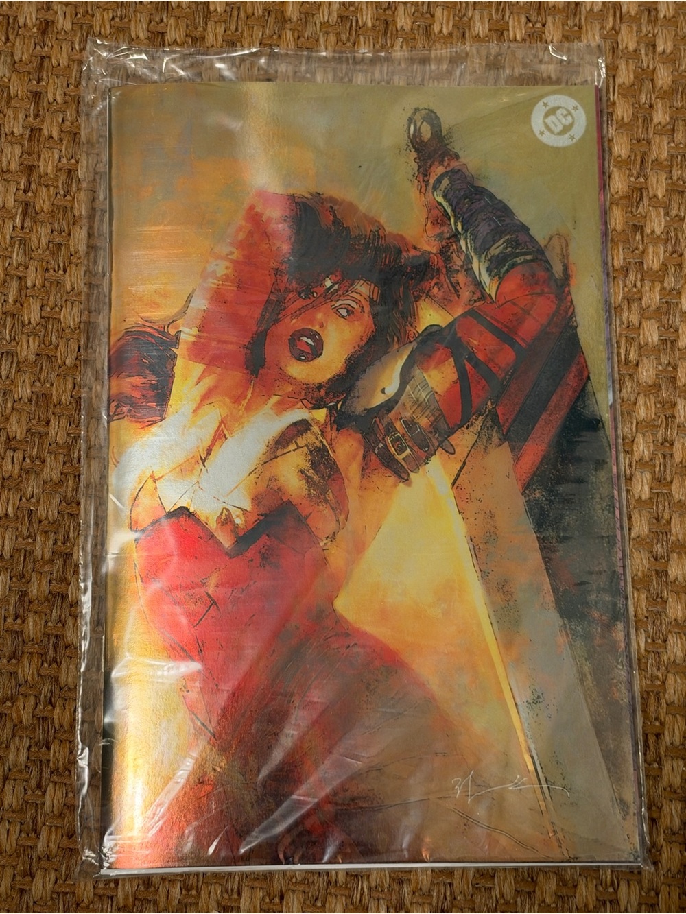 absolute wonder woman #1 foil virgin cover bill sienkiewicz nycc 2026 dc